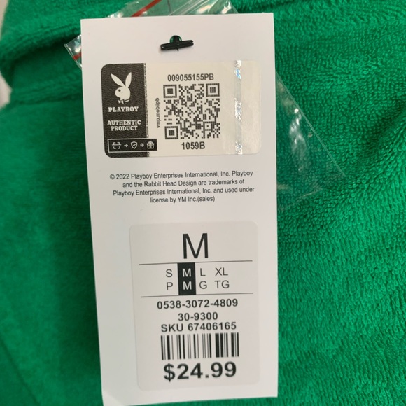 NWT PLAYBOY BUTTON UP T-SHIRT - Picture 4 of 6